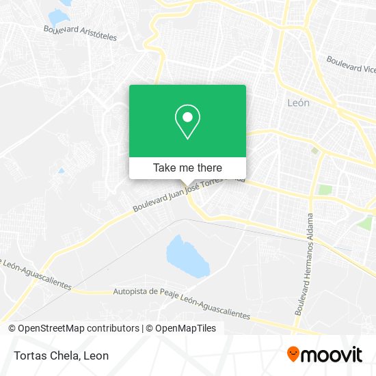 Mapa de Tortas Chela