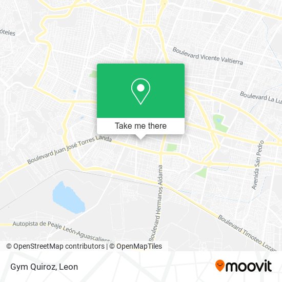 Gym Quiroz map