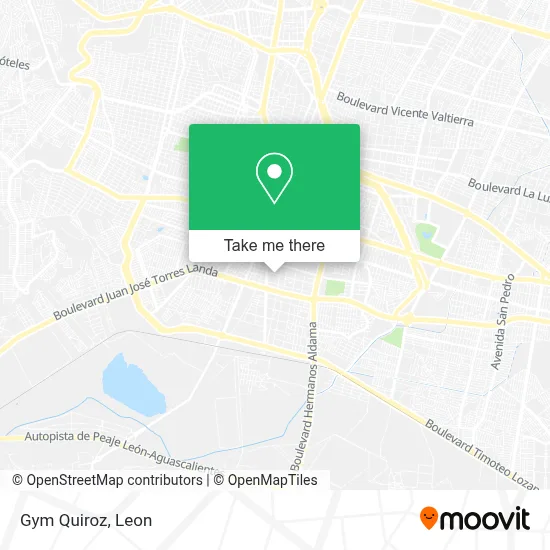 Gym Quiroz map