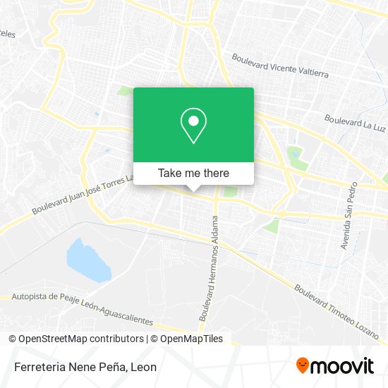 Ferreteria Nene Peña map