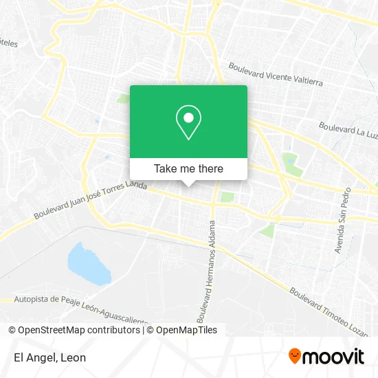El Angel map
