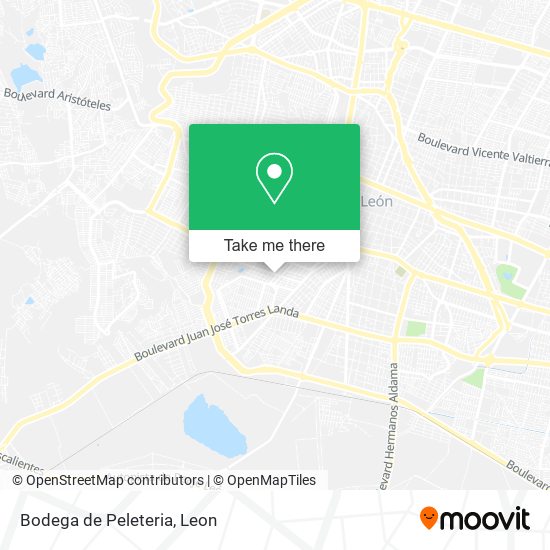 Mapa de Bodega de Peleteria