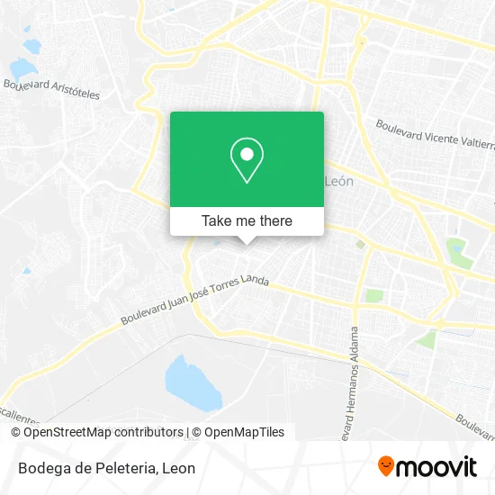 Bodega de Peleteria map