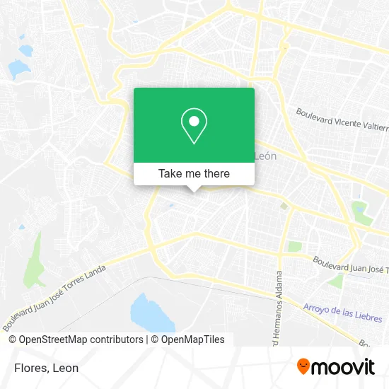 Flores map