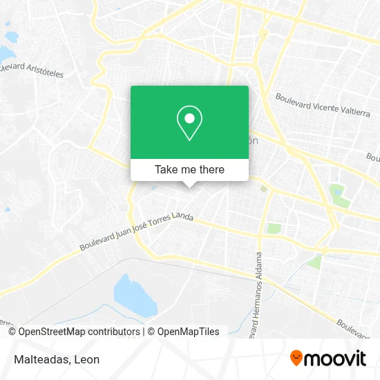 Malteadas map