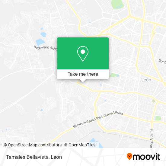 Tamales Bellavista map