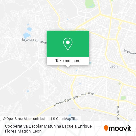 Cooperativa Escolar Matunina Escuela Enrique Flores Magón map