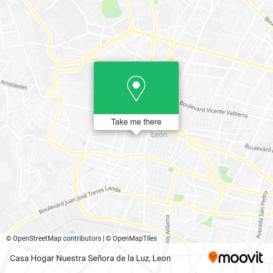 Casa Hogar Nuestra Señora de la Luz map