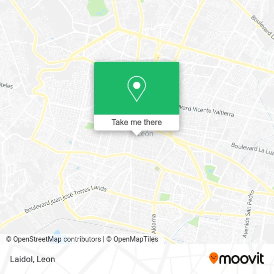 Laidol map