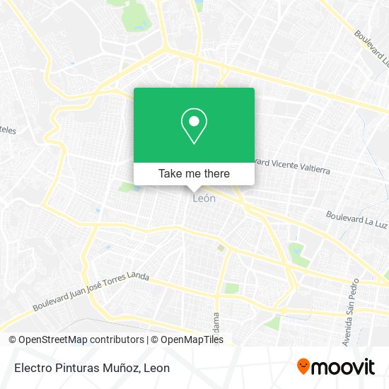 Mapa de Electro Pinturas Muñoz