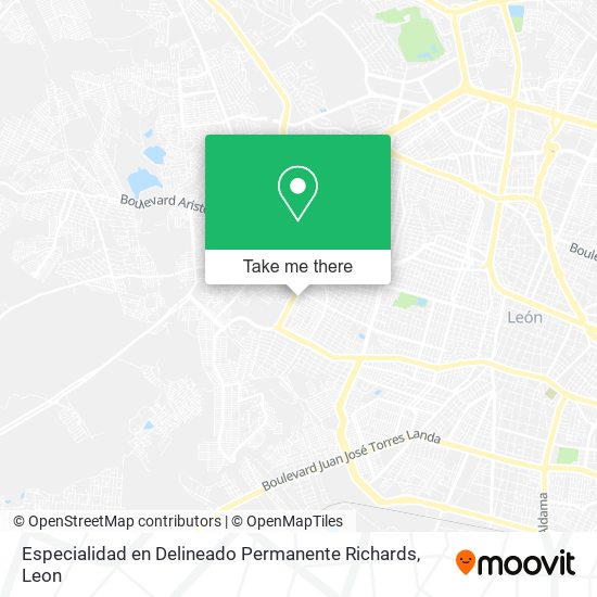 Especialidad en Delineado Permanente Richards map