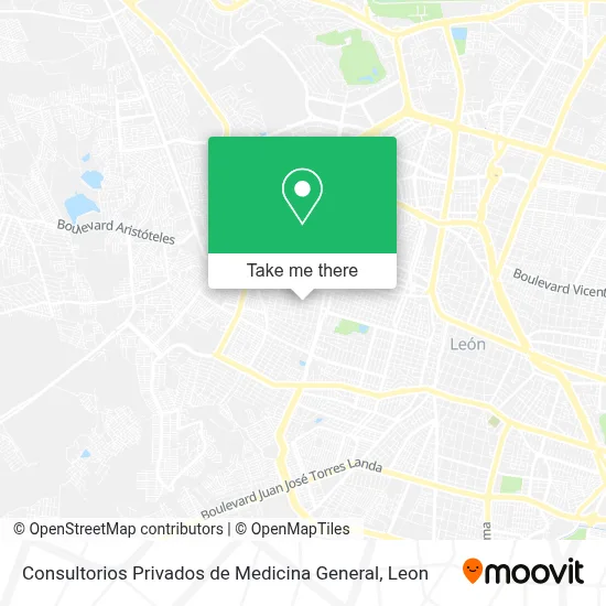 Consultorios Privados de Medicina General map