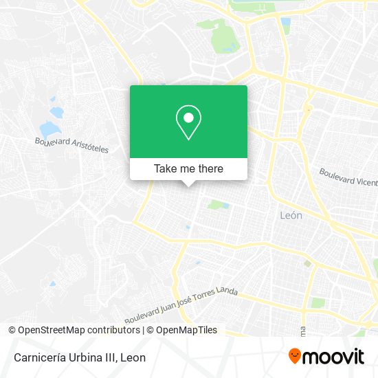 Mapa de Carnicería Urbina III