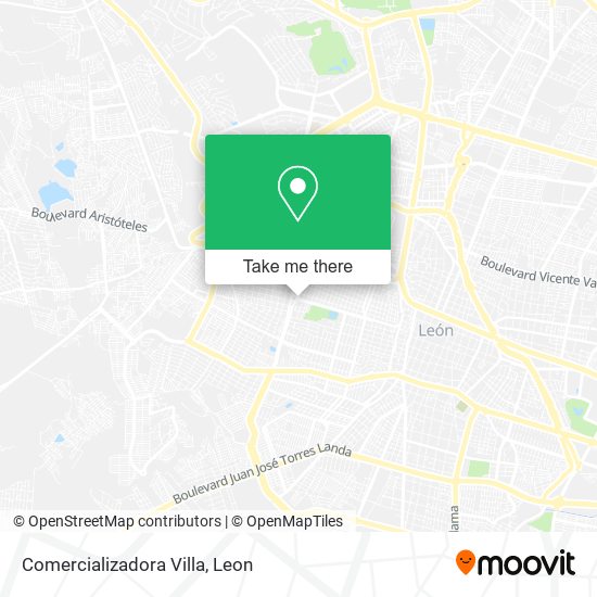 Mapa de Comercializadora Villa