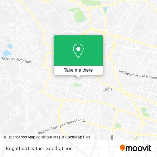 Bogattica Leather Goods map