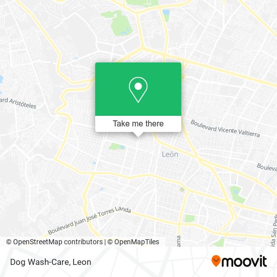 Dog Wash-Care map