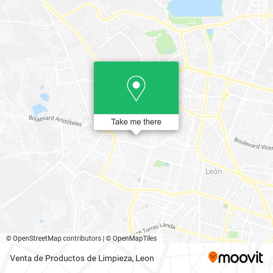 Venta de Productos de Limpieza map