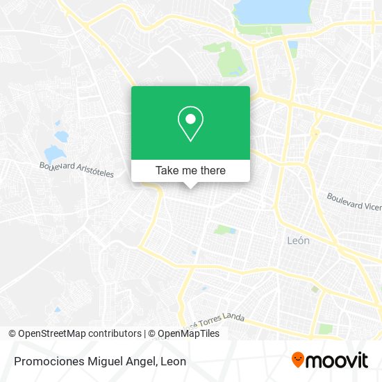 Promociones Miguel Angel map