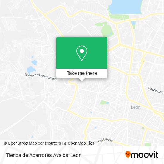 Tienda de Abarrotes Avalos map