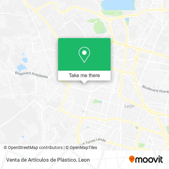 Venta de Artículos de Plástico map