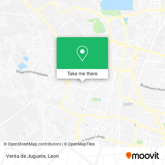 Venta de Juguete map