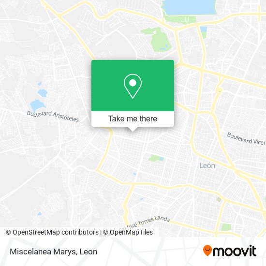 Mapa de Miscelanea Marys