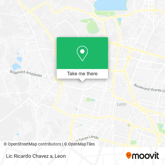 Lic Ricardo Chavez a map