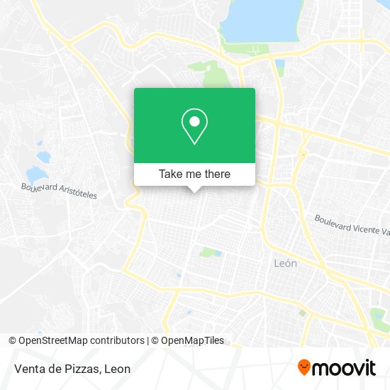 Venta de Pizzas map