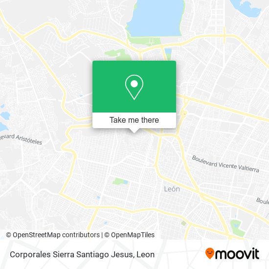 Corporales Sierra Santiago Jesus map
