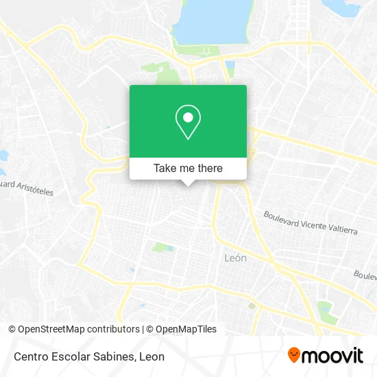 Centro Escolar Sabines map