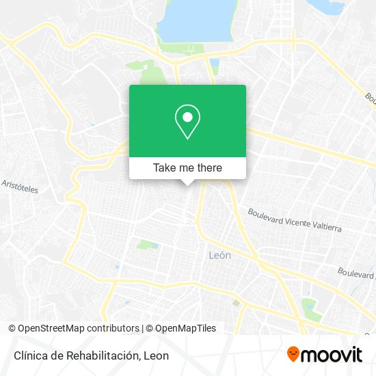 Clínica de Rehabilitación map