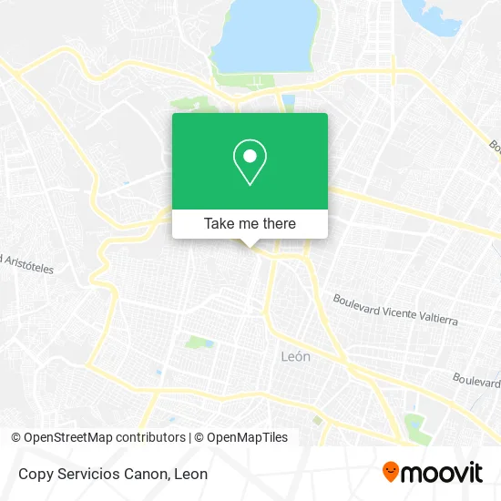 Mapa de Copy Servicios Canon