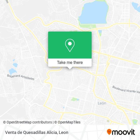 Venta de Quesadillas Alicia map