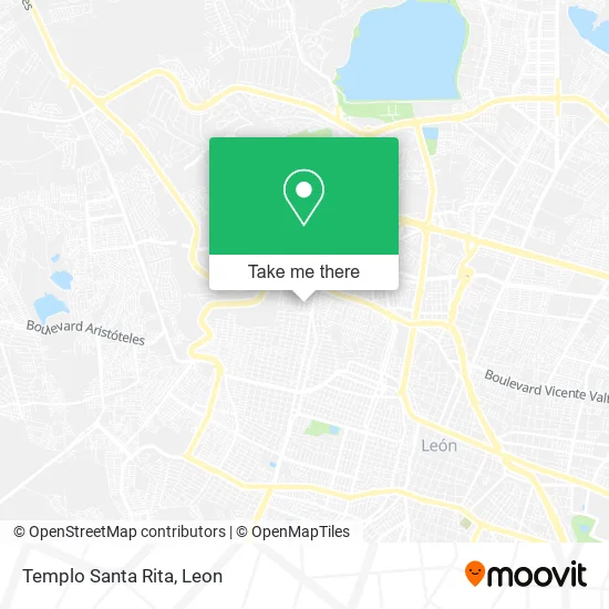 Templo Santa Rita map