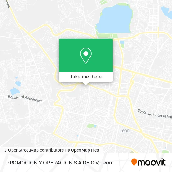 PROMOCION Y OPERACION S A DE C V map