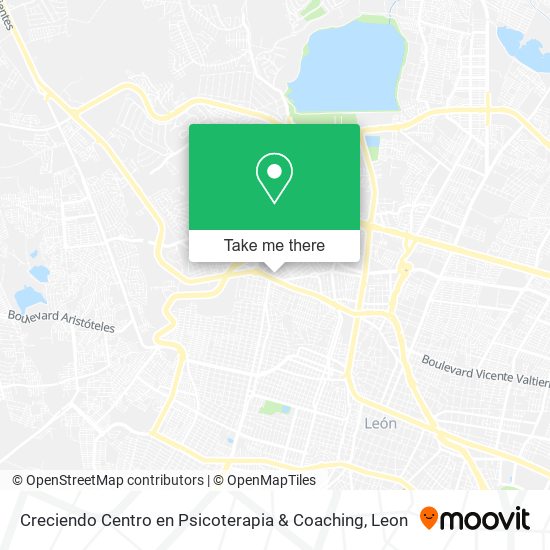 Creciendo Centro en Psicoterapia & Coaching map