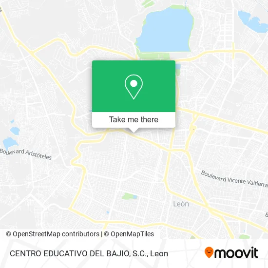 Mapa de CENTRO EDUCATIVO DEL BAJIO, S.C.