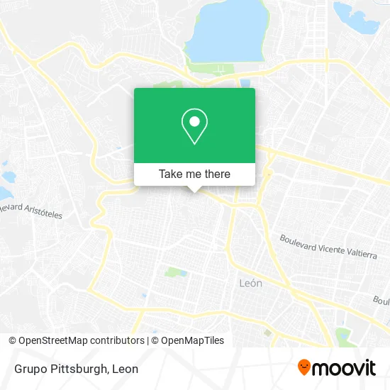 Grupo Pittsburgh map