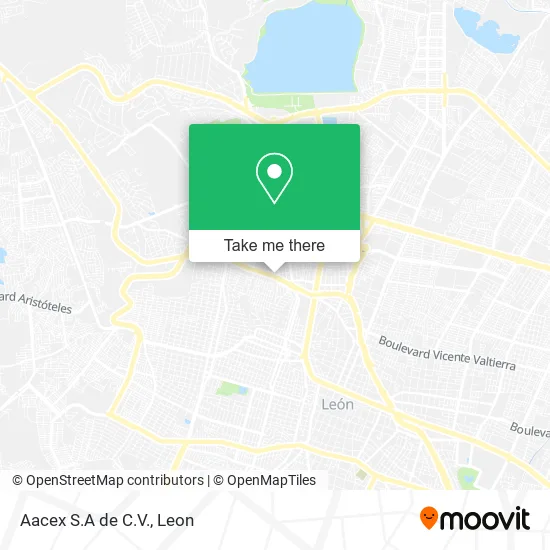 Aacex S.A de C.V. map