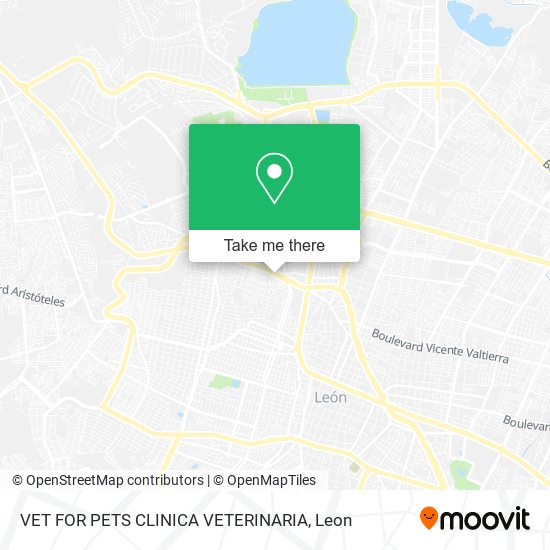 Mapa de VET FOR PETS CLINICA VETERINARIA