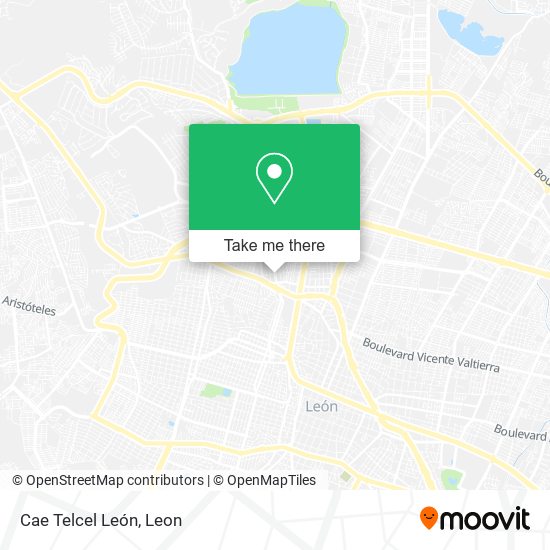 Mapa de Cae Telcel León