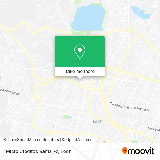 Micro Creditos Santa Fe map