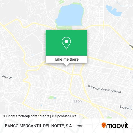 Mapa de BANCO MERCANTIL DEL NORTE, S.A.