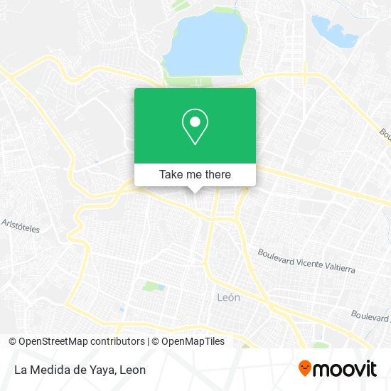 Mapa de La Medida de Yaya