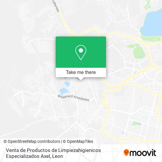 Venta de Productos de Limpiezahigienicos Especializados Axel map