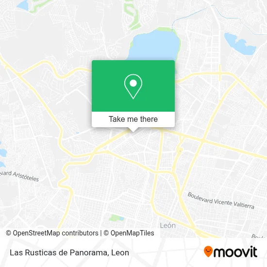 Las Rusticas de Panorama map