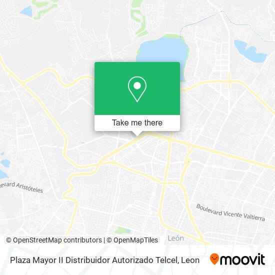 Mapa de Plaza Mayor II Distribuidor Autorizado Telcel