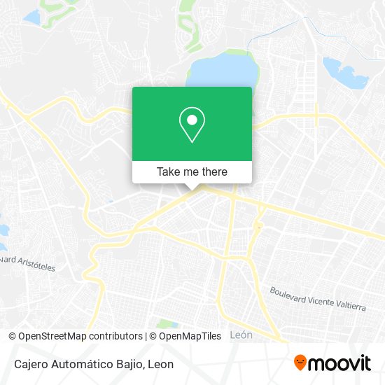 Cajero Automático Bajio map