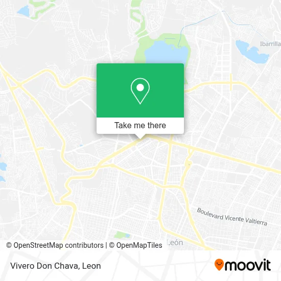Vivero Don Chava map