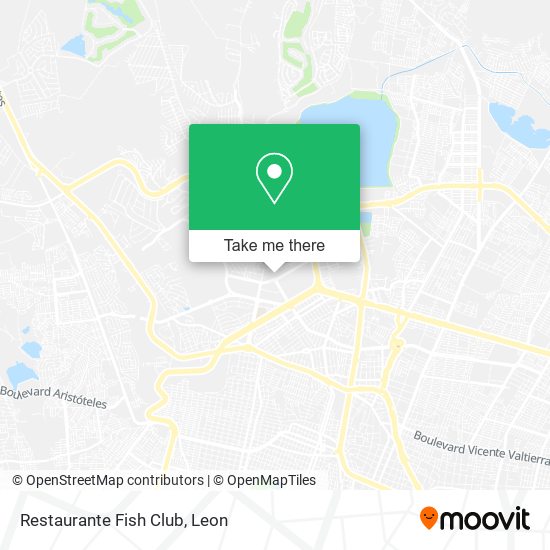 Mapa de Restaurante Fish Club